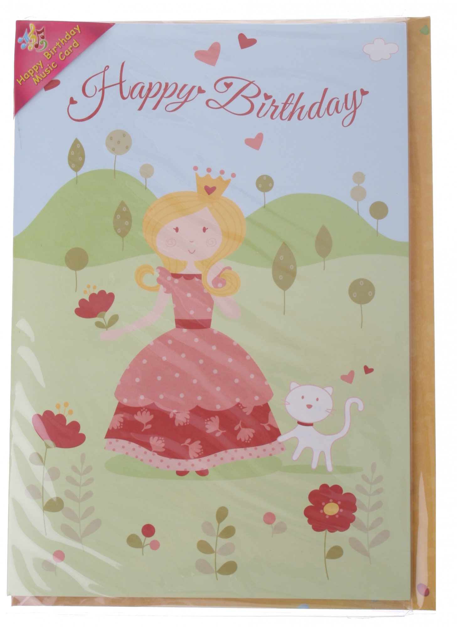 Tom Carte D Anniversaire Avec La Princesse Sonore cm Internet Partyshop