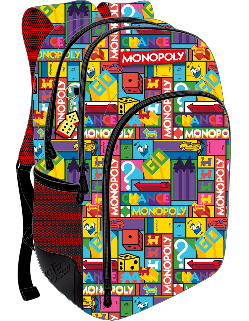 monopoly backpack
