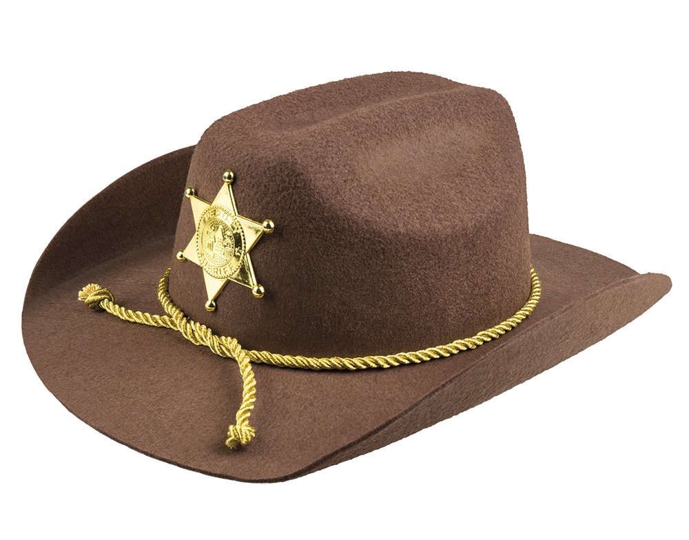 Brown sheriff beanie clearance
