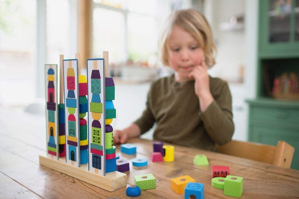 BS Toys GA370 Stack Towers Multicolor BS Toys GA370 Stack Towers Multicolor