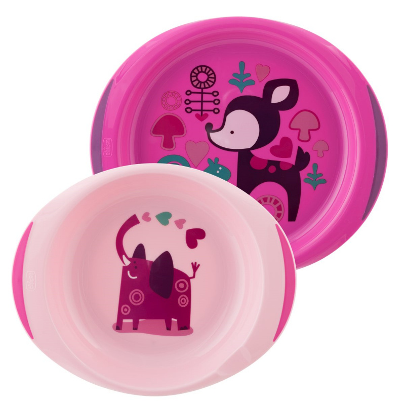 girls plate set