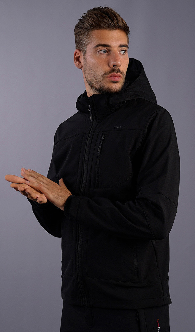 cmp zip hood softshell