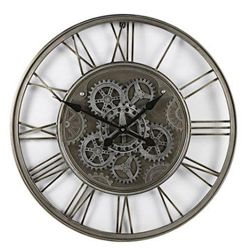 Non Branded Wall Clock Emington 62 Cm Steel Nickel Bronze Internet Home Garden - Extra Large Bronze Wall Clock Non Branded Wall Clock Emington 62 Cm Steel Nickel Bronze Internet Home Garden - Extra Large Bronze Wall Clock