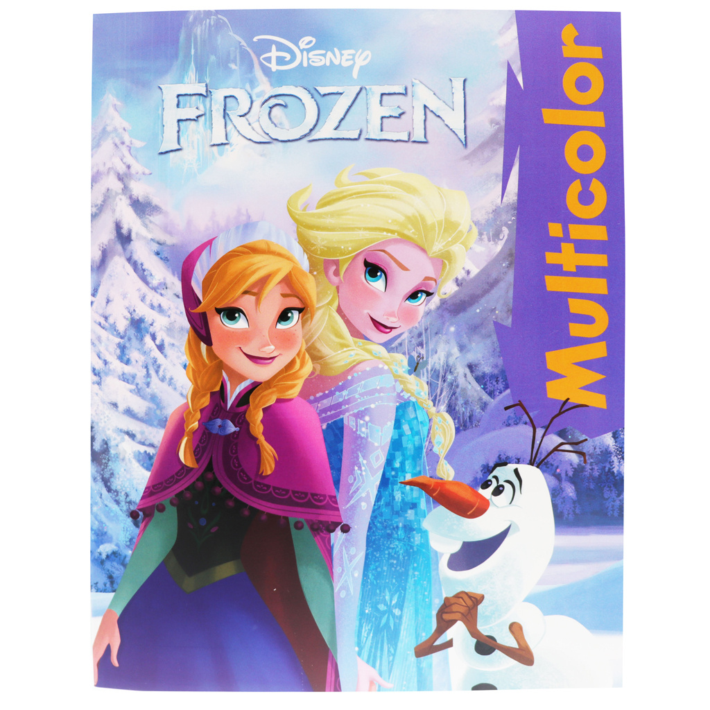 colouring book Frozen junior 210 x 297 mm 32 pages