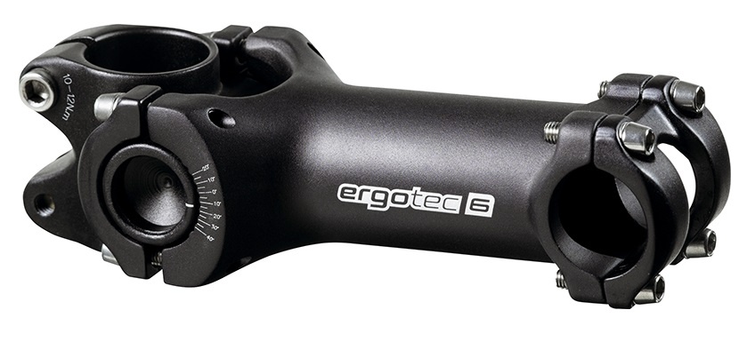 Ergotec Adjustable Bike Bicycle Stem 28.6 x 80mm handlebar clamp 25.4 mm Black Ergotec Adjustable Bike Bicycle Stem 28.6 x 80mm handlebar clamp 25.4 mm Black