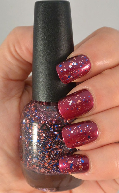 Faby Nail Polish Born In The U S A Ladies 15 Ml Vegan Blue Red Internet Health Beauty