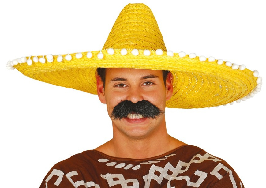 Yellow sombrero hat Clearance