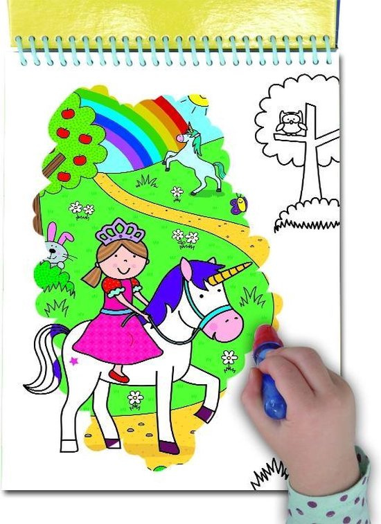 Galt watercolour book Unicorn junior 26 x 14 cm 2-part - TWM ...