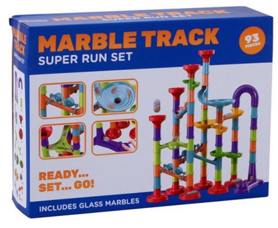 Johntoy Super Run Set 93-teilig Kugel Murmel Achterbahn Kugelbahn Glasmurmeln Johntoy Super Run Set 93-teilig Kugel Murmel Achterbahn Kugelbahn Glasmurmeln