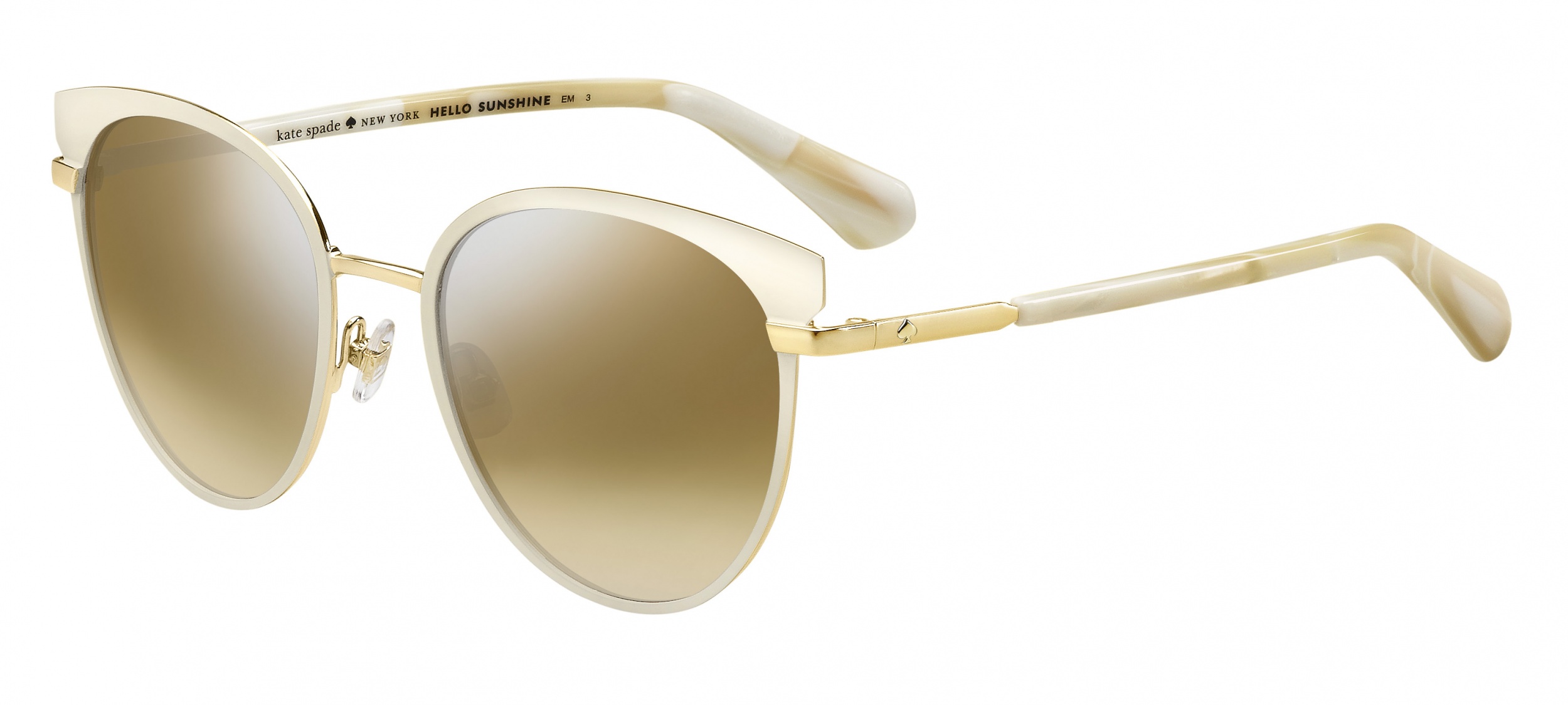 Kate spade sunglasses gold Clearance