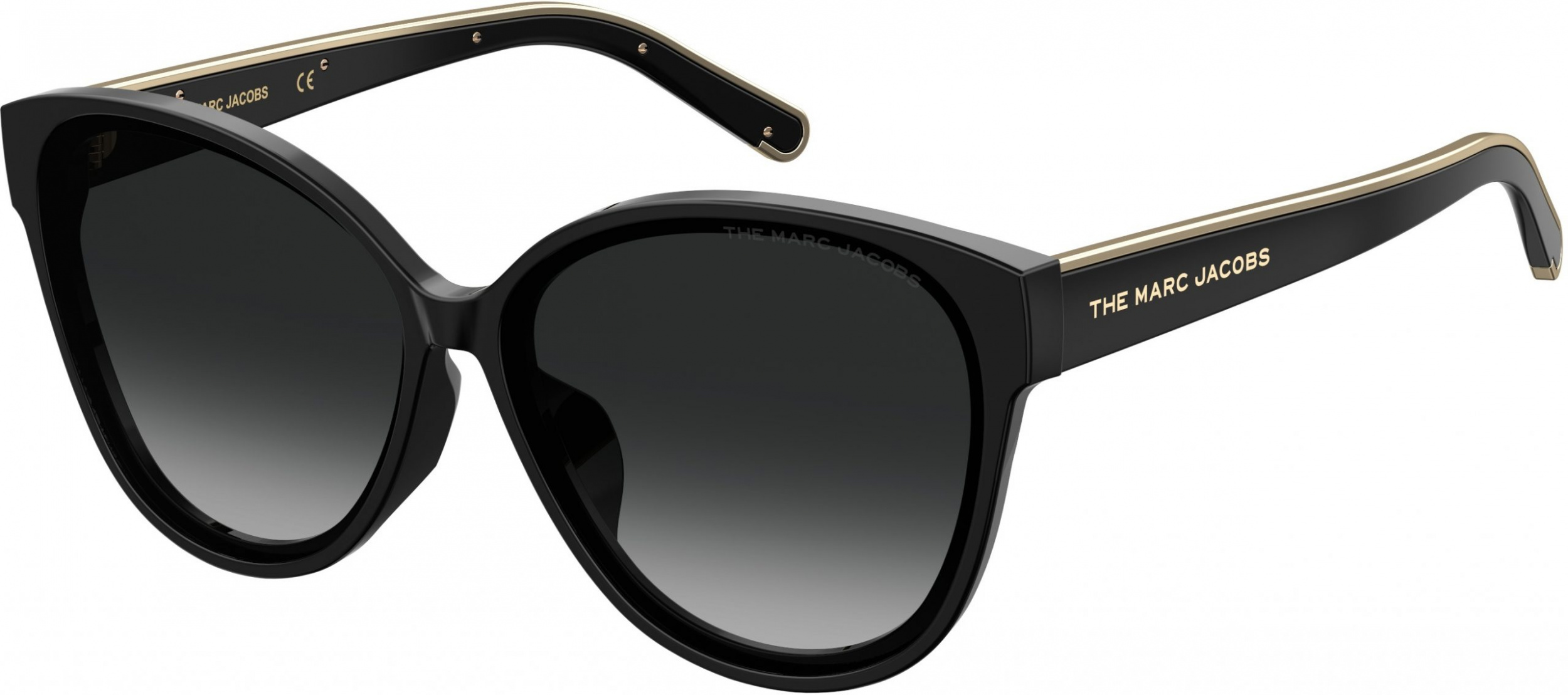 Marc Jacobs Sunglasses 452 F S Butterfly Cat 2 Ladies Black Grey Internet Eyewear