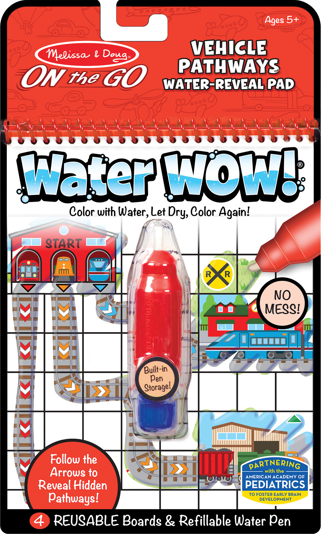 Melissa Y Doug Agua Wow Libro Para Colorear Vehiculos Vehic. Melissa Y Doug Agua Wow Libro Para Colorear Vehiculos Vehic.