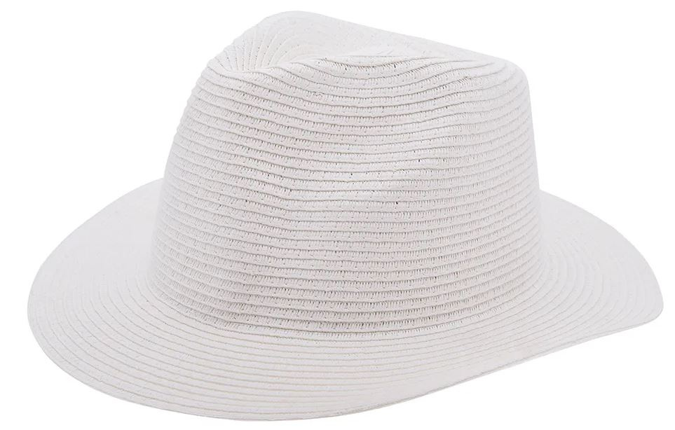 Straw white hat Clearance