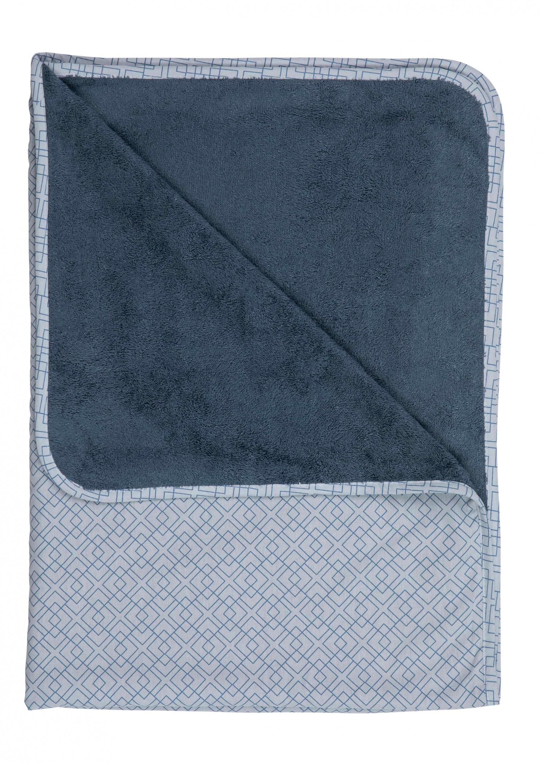 Pericles Blanket 100 X 150 Cm Cotton Bamboo Blue Internet Babyshop