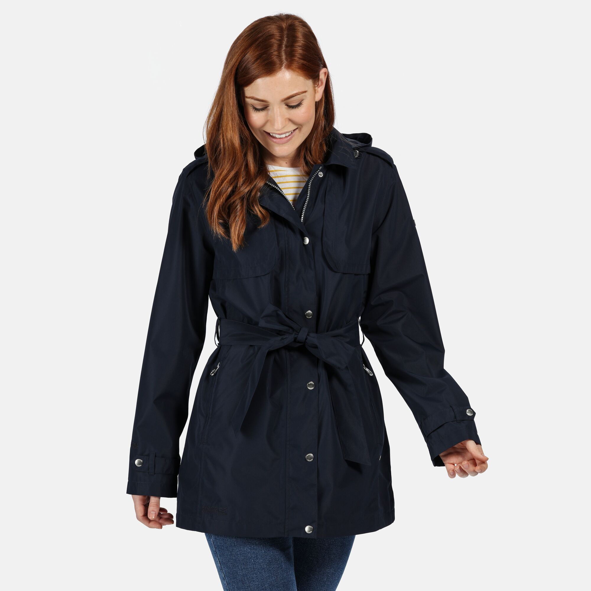 regatta long raincoat