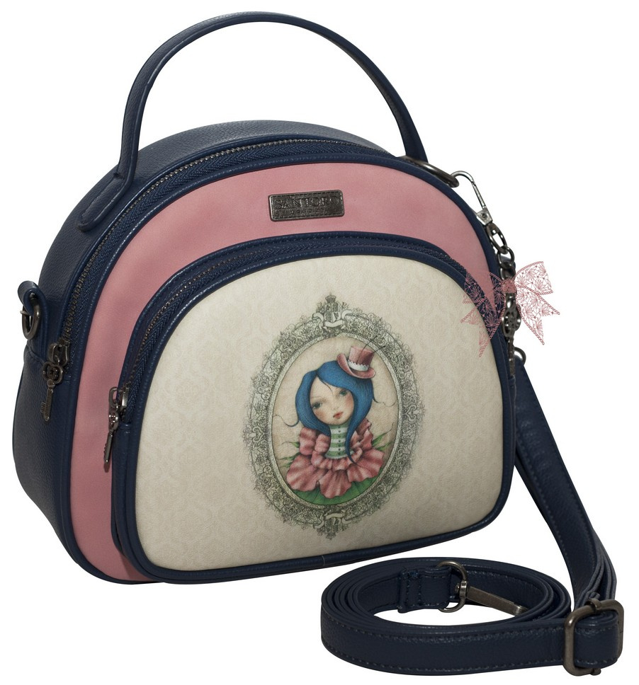 Santoro London sac à main crossbody Mirabelle 2,4 litres beige