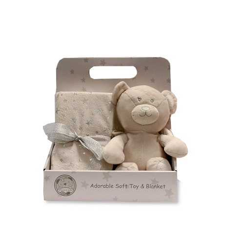bear and blanket 2 piece set