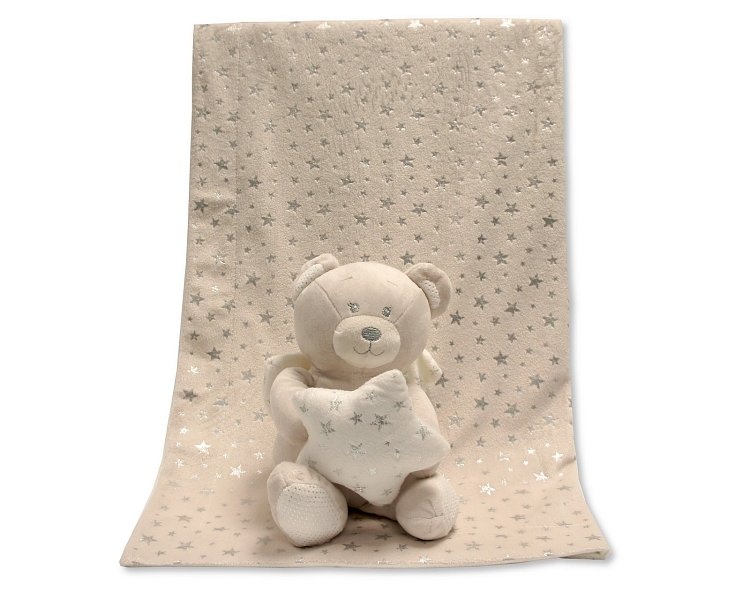 bear and blanket 2 piece set