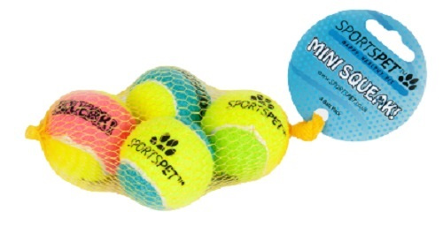 small tennis balls