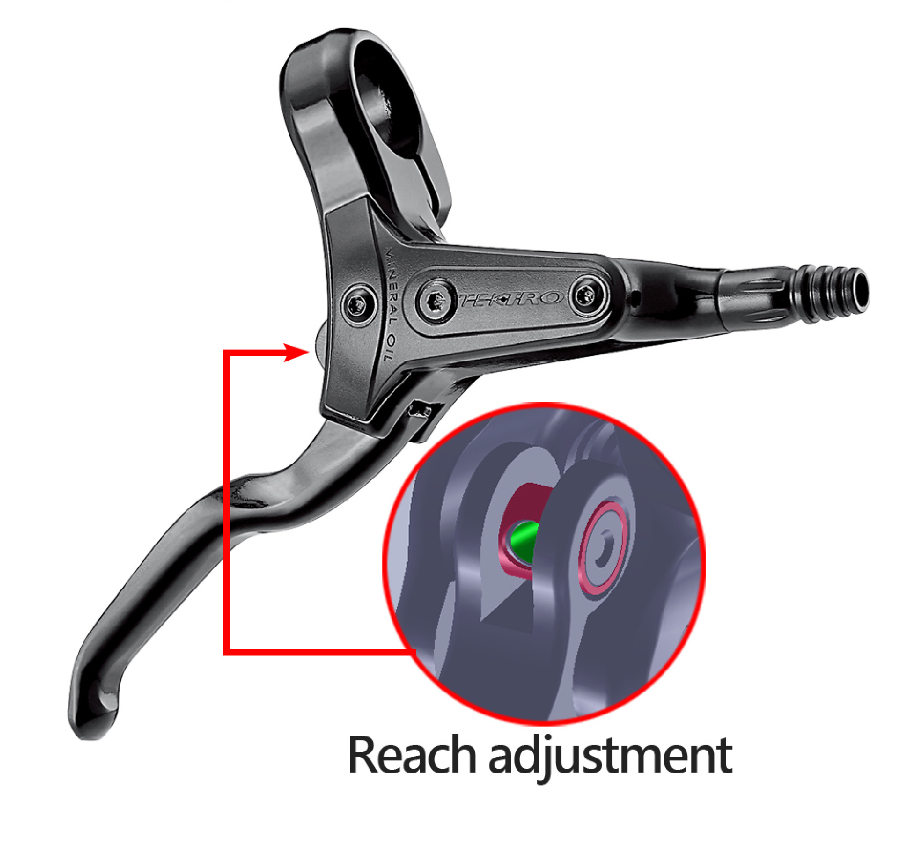 Tektro xuriga brakes adjustment clearance