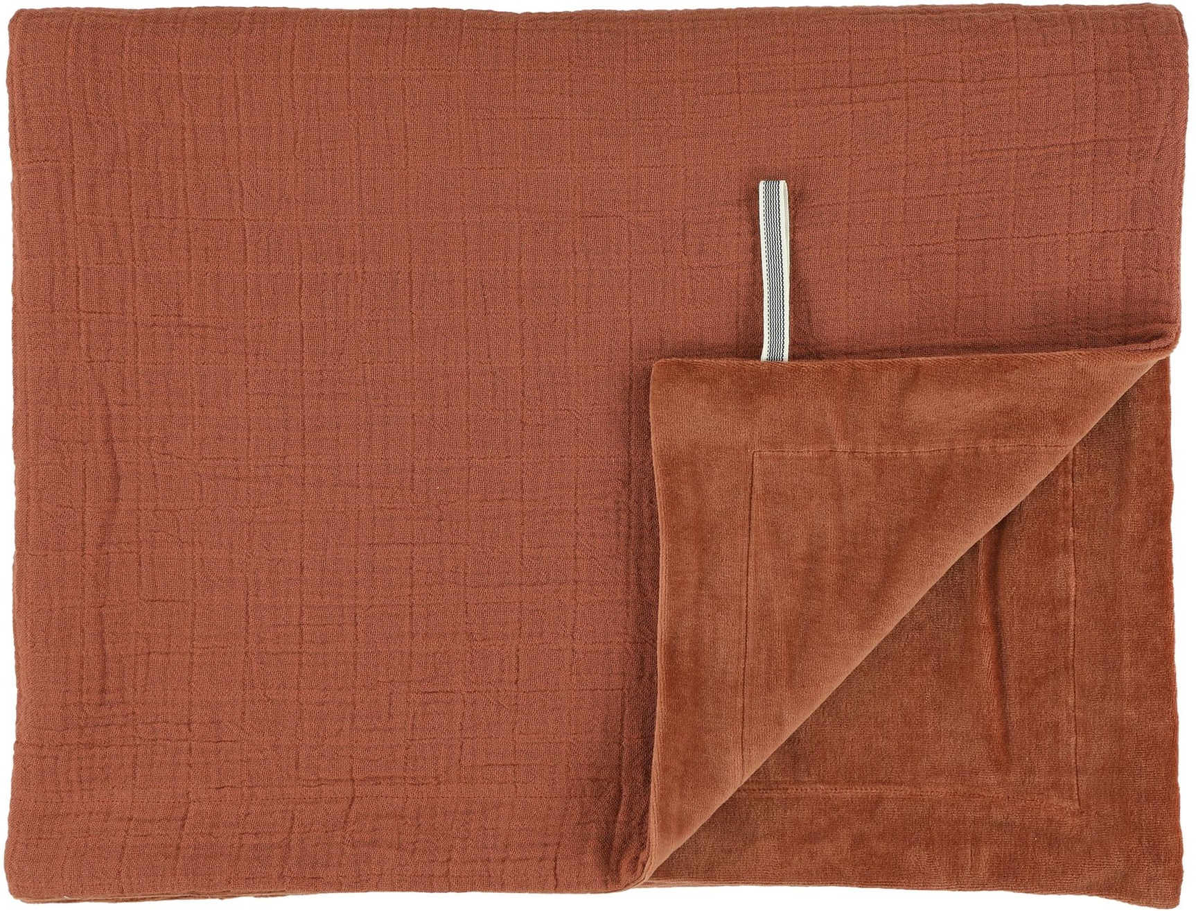 Trixie Fleece Blanket Bliss Rust 100 X 150 Cm Cotton Red Internet Babyshop