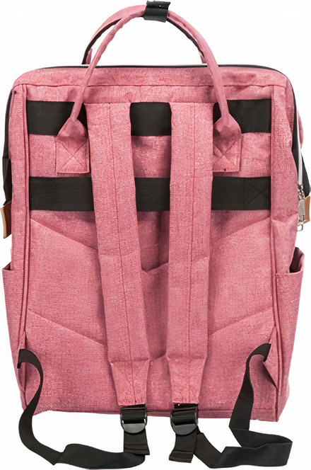 pink dog backpack