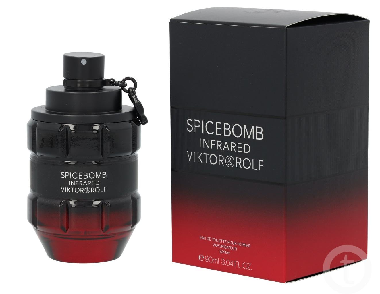 Viktor Rolf Eau De Toilette Spicebomb Infrared Men 90 Ml Internet Health Beauty