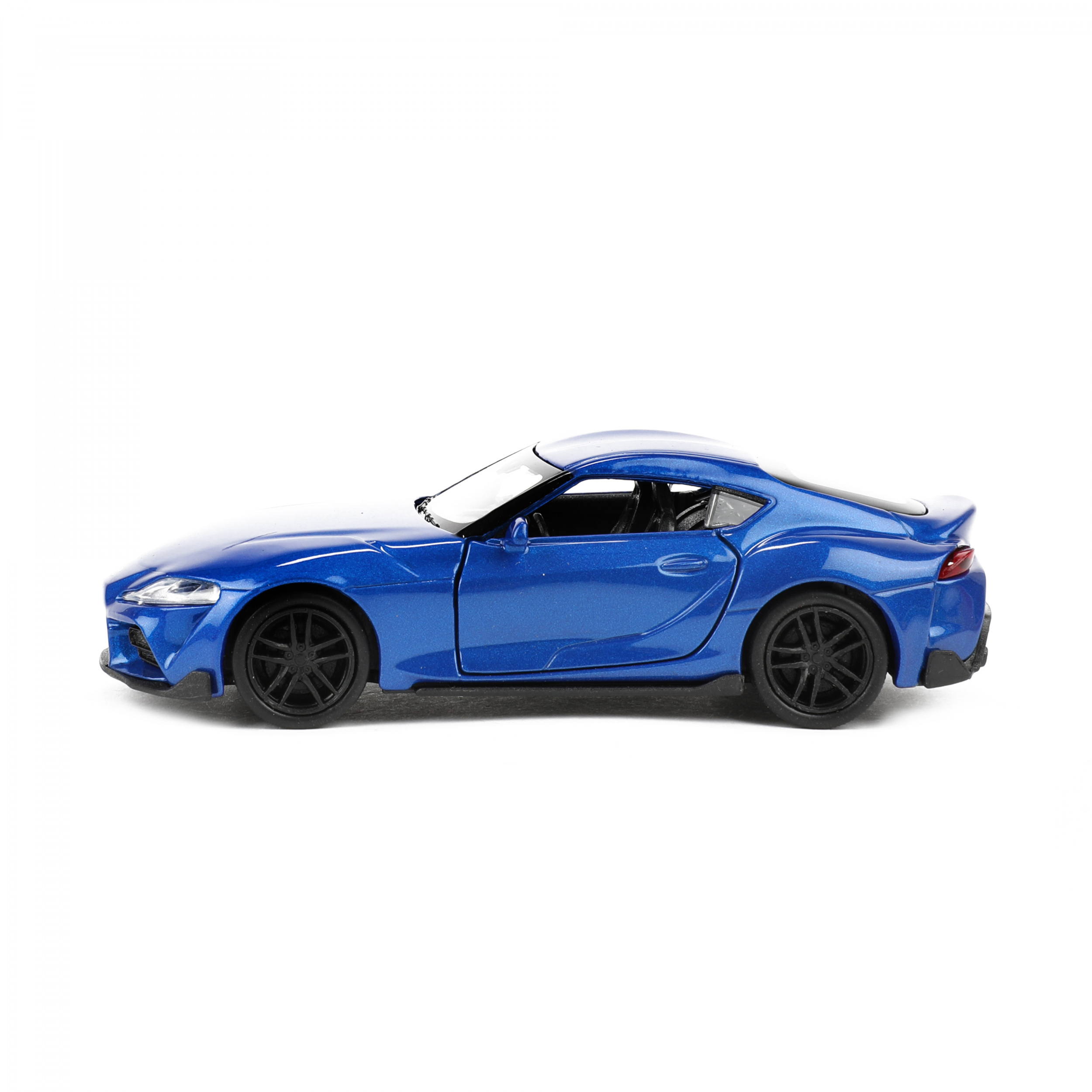 Welly scale model Toyota Supra 11 cm steel blue - TWM Tom 