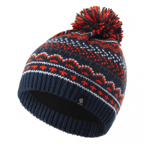 hat Buzzer Beanie boy acrylic knitted blue 54-55