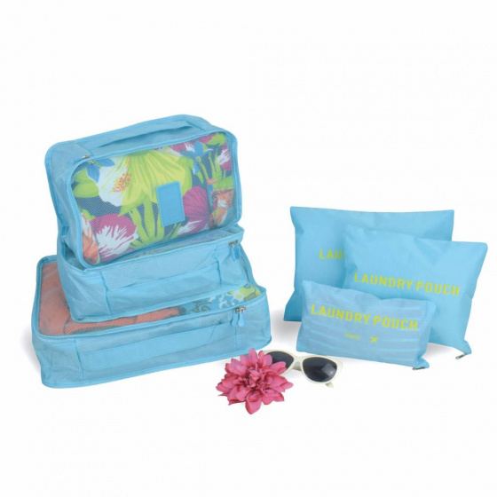 O'Daddy set organizéra na kufre nylon modrý 6-dielny