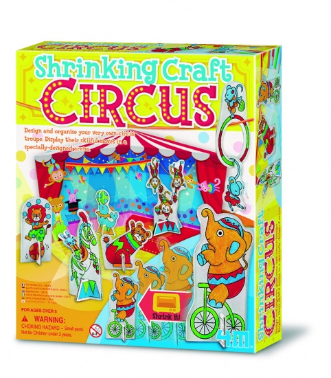 4M crea craft krimpkunst circus