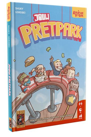999 Games actiespel adventure by book jouw pretpark (nl)