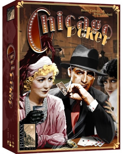 999 Games kartová hra Chicago Poker 27,5 x 19,5 cm 112 ks (NL)