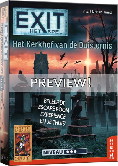 999 Games kaartspel exit het kerkhof van de duisternis (nl)