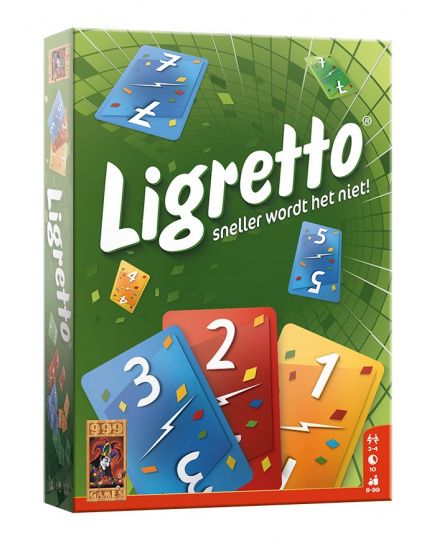 999 Games kaartspel ligretto groen (nl)