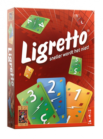 999 Games kaartspel ligretto rood (nl)