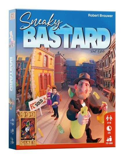 999 Games kaartspel sneaky bastard junior 86 delig (nl)