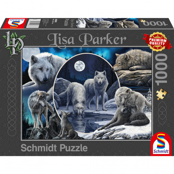999 Games legpuzzel prachtige wolven 1000 stukjes