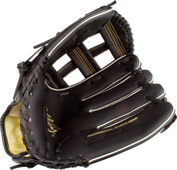 baseball glove left hand senior black size 13,5