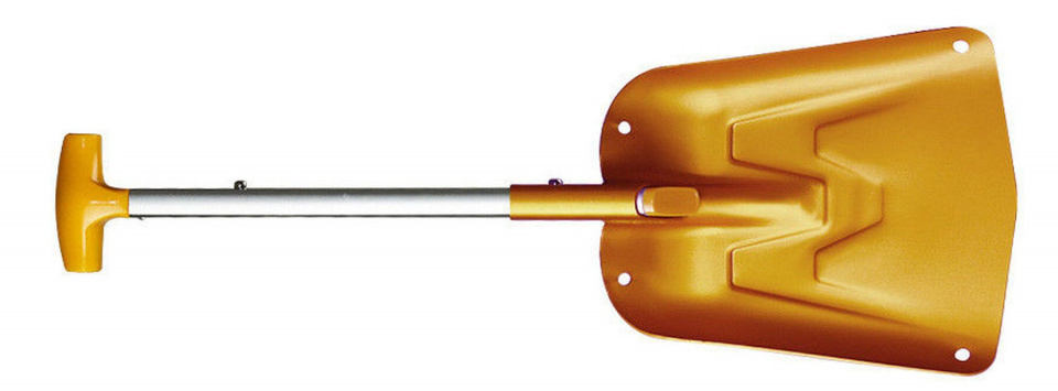 folding snow shovel orange 65,5 cm