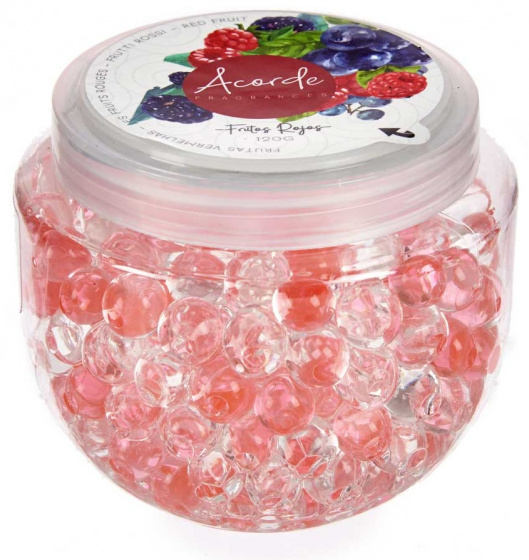 Acorde vonný gél Ruža 8 x 7 cm ružová/biela