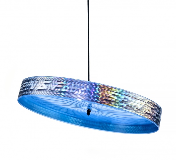 Acrobat jongleerfrisbee spin & fly blauw 23 cm