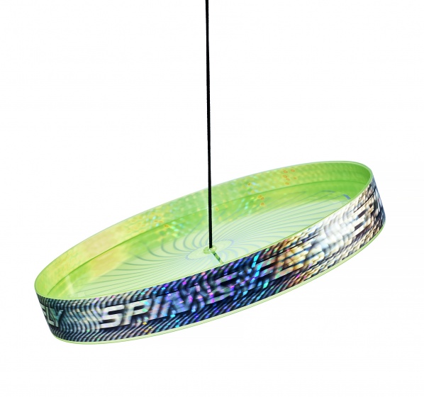 Acrobat jongleerfrisbee spin & fly groen 23 cm
