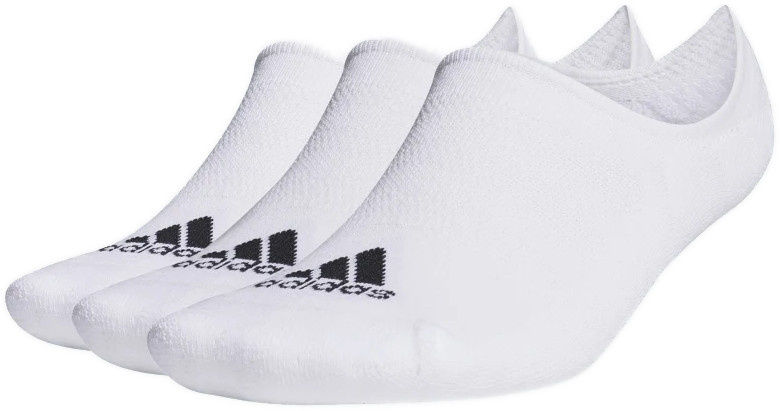 adidas golfové ponožky No Show pánske polyester/bavlna 3 páry veľkosť 40-42