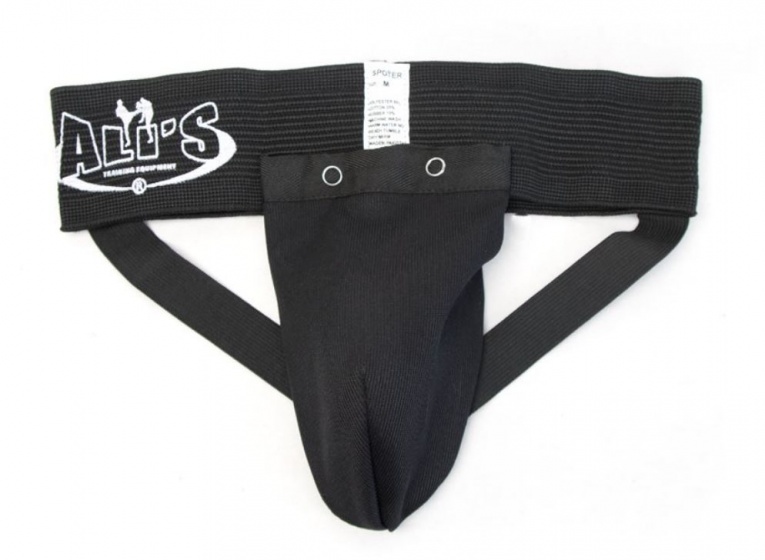 men's crotch guard / tok black size XS