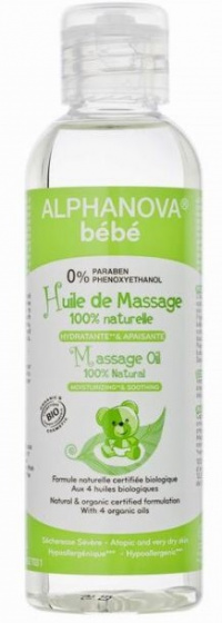 Alphanova massage oil baby flowers 100 ml