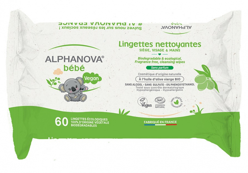care tissues junior 75 ml white/green