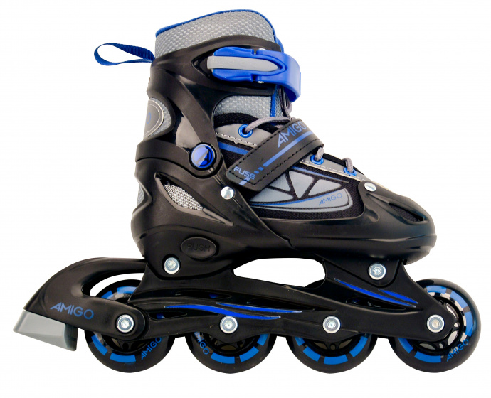 Inline Skates Fuse Boys polypropylene black/blue mt 34/37