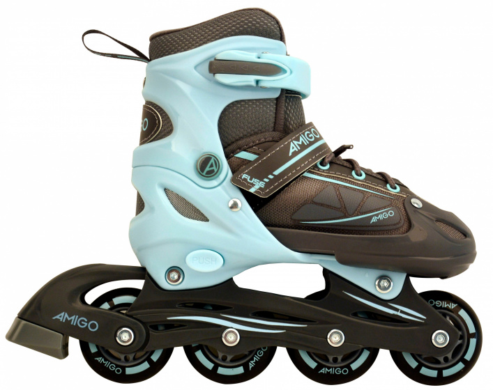 Inlineskates Fuse Junior polypropylene light blue mt 34/37