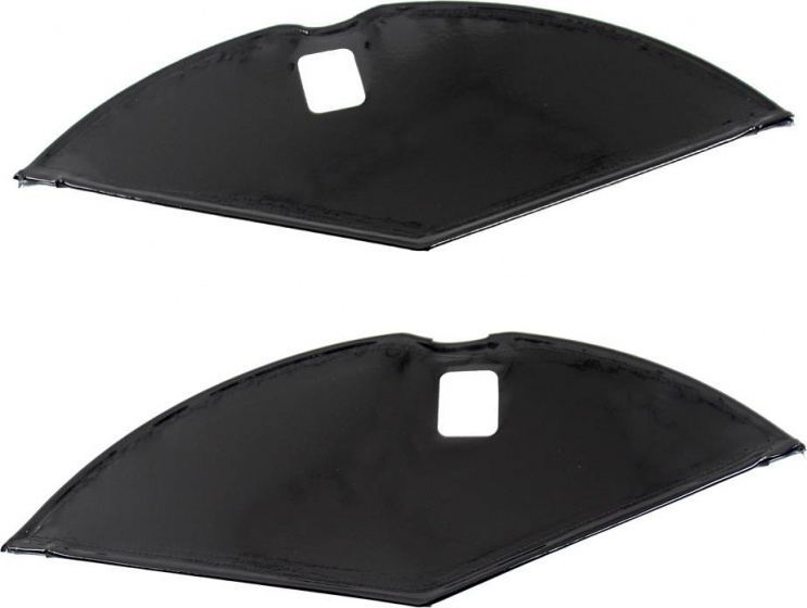 Piaggio jasbeschermers set 26 inch 46 cm zwart